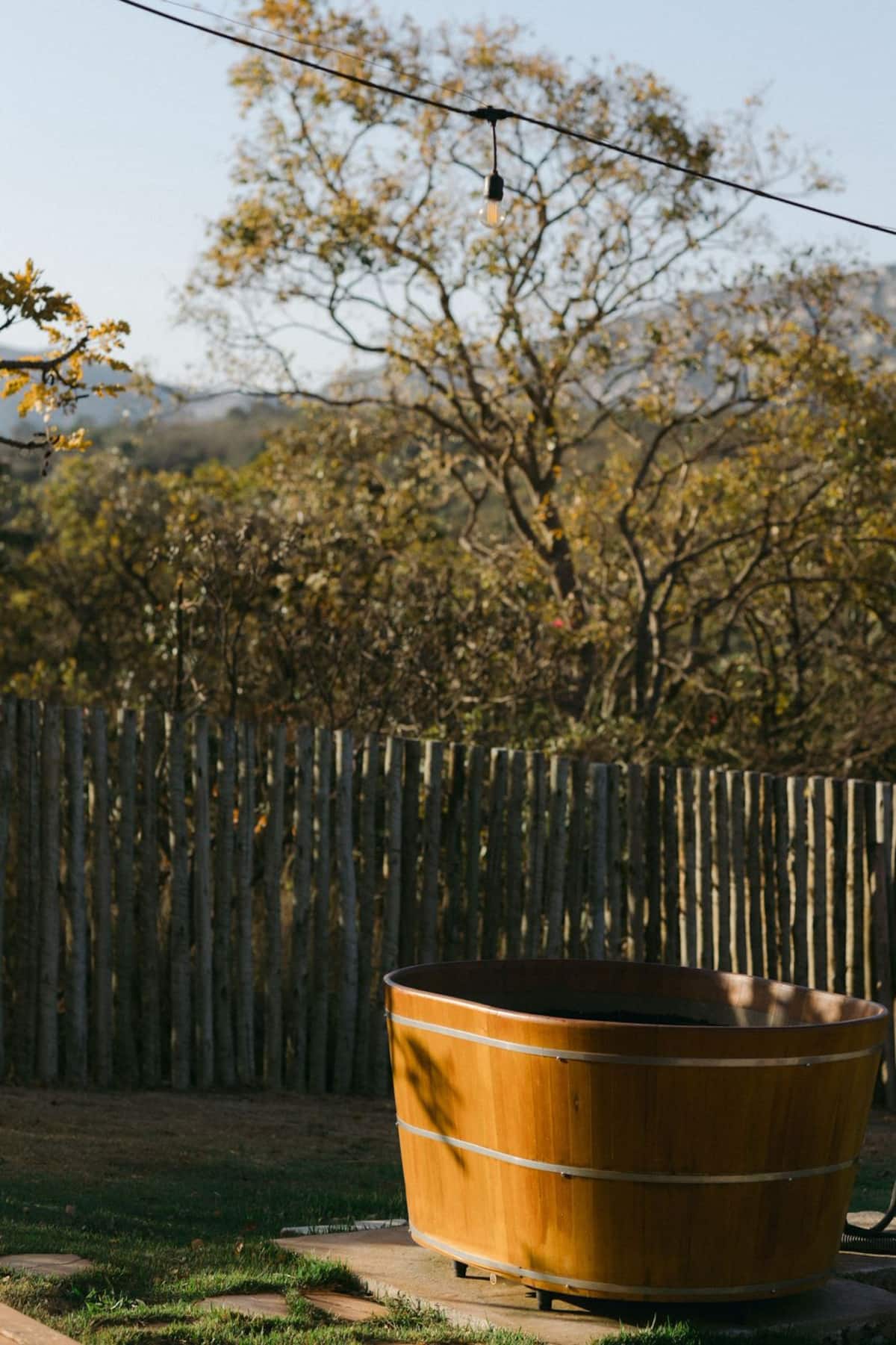 Casa di Pietra — banheira de imersão com vista